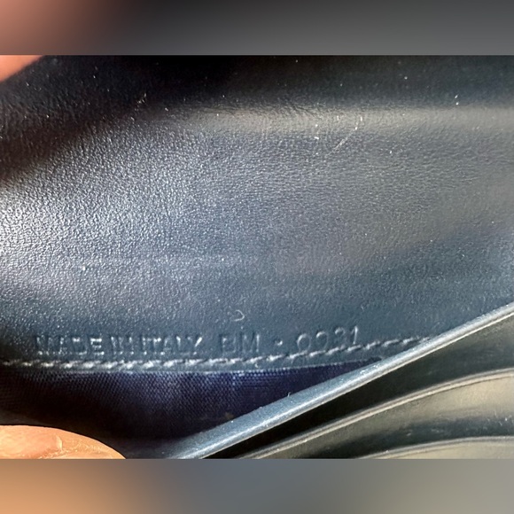 Christian Dior Blue Canvas Trifold Wallet - Picture 12 of 15